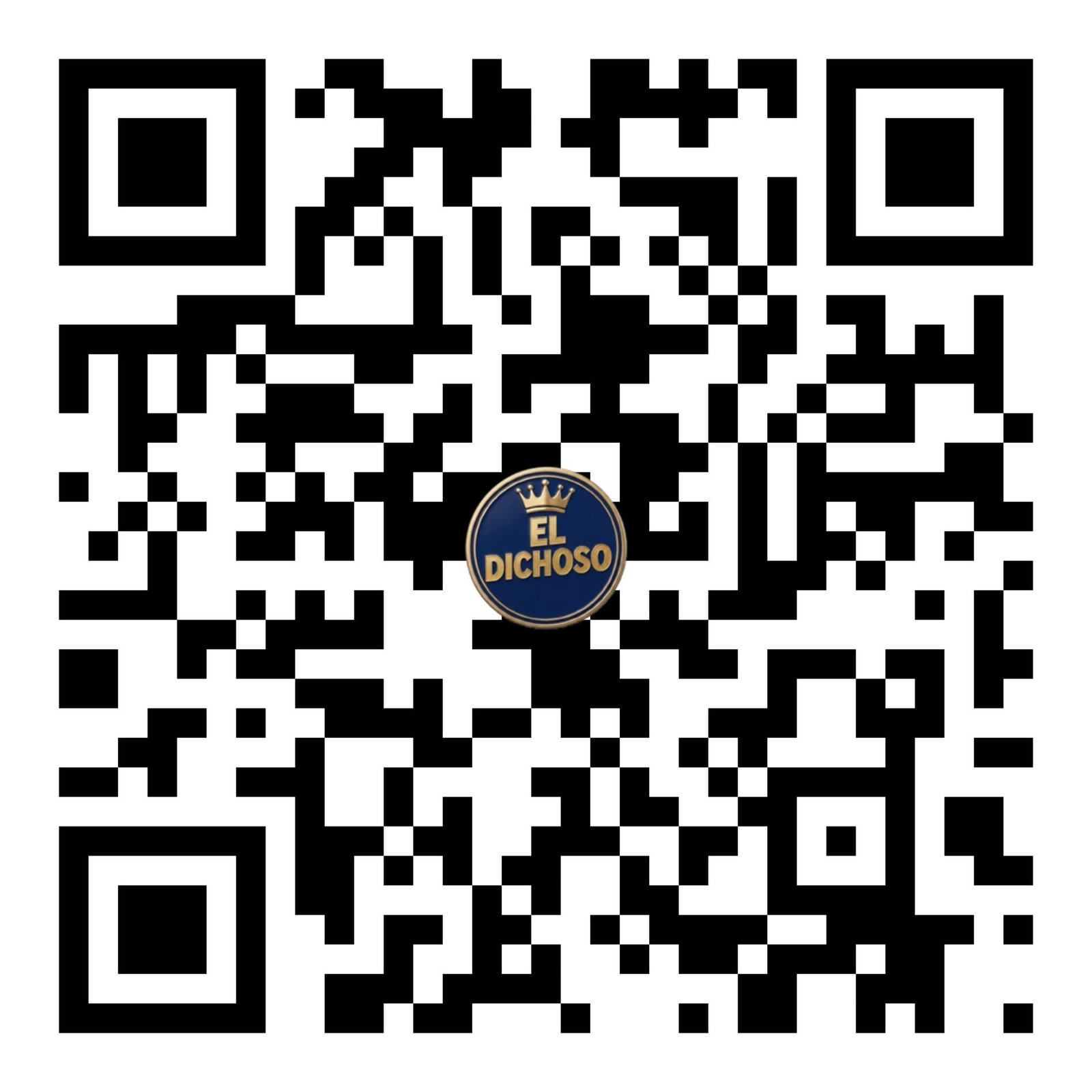 Código QR oficial de EL DICHOSO